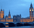 Westminster Abbey on the Thames